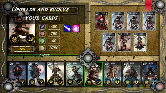 Nâng cấp các thẻ bài trong game Azedeem: End of Era (TCG)