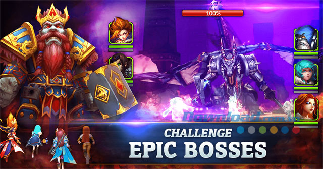 Thử sức trong các trận đánh trùm đầy thách thức