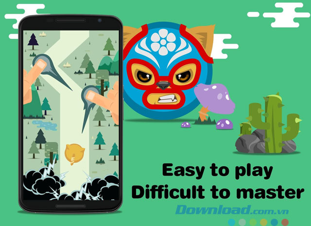 Giao diện đơn giản, dễ chơi