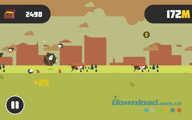 Chạy bất tận vượt qua các trở ngại