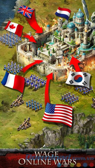 Trận đánh MMO toàn cầu