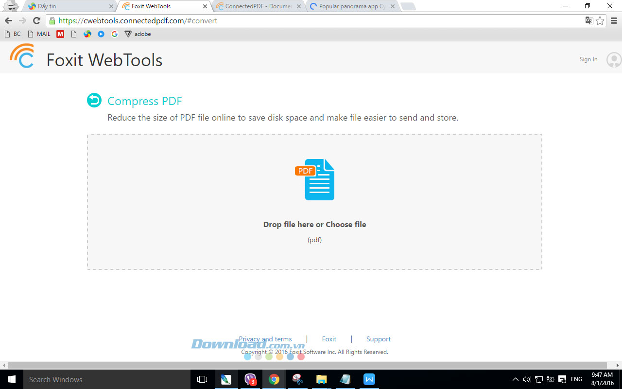 Nén file PDF