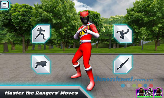 Thành thạo các bước di chuyển của Ranger
