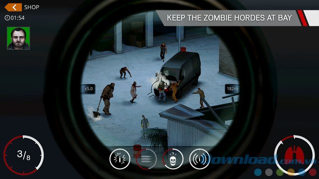 Mục tiêu mới là zombie