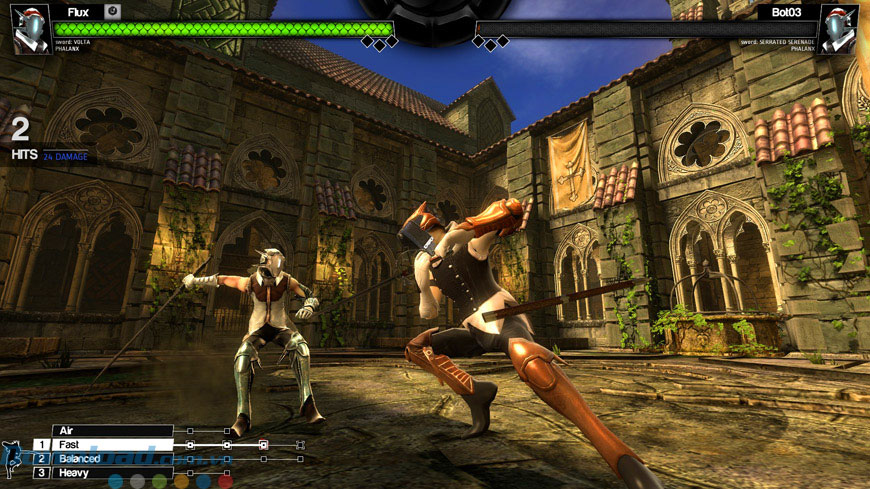 Cảnh chiến đấu trong game