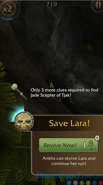 Giúp Lara sống lại khi cần 