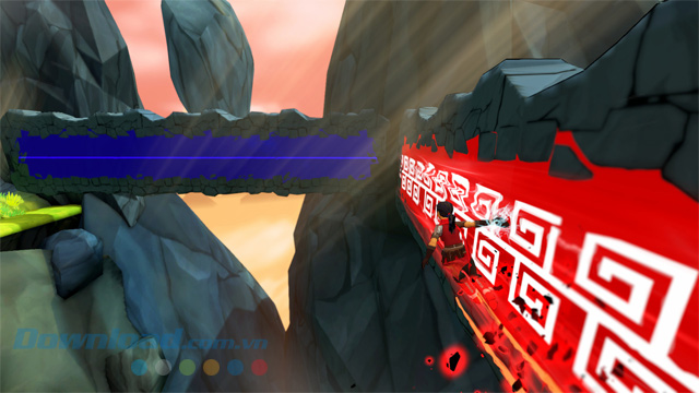 Điều khiển nhân vật vượt qua mọi địa hình phức tạp trong game phiêu lưu Rising Islands