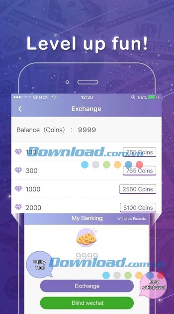 Nhận thật nhiều quà tặng để có thật nhiều coin