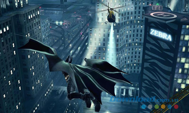 Người dơi tham gia nhiệm vụ bảo vệ thành phố Gotham
