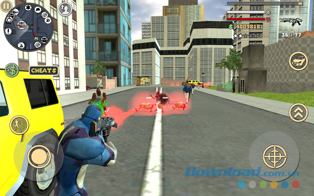 Chiến đấu hết mình trong các nhiệm vụ trong game
