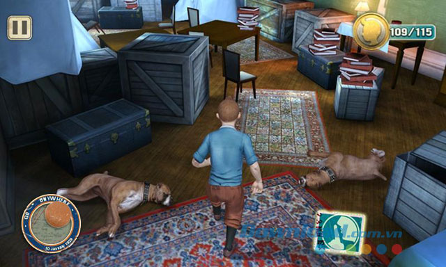 Khám phá những bí ẩn trong game cùng Tintin