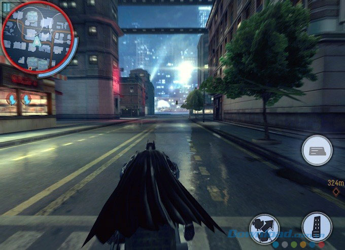 Game hành động The Dark Knight Rises cho Windows Phone