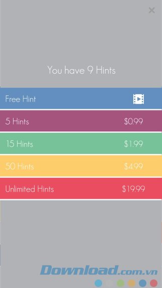 Mua gói IAP mất phí Mua gói IAP mất phí