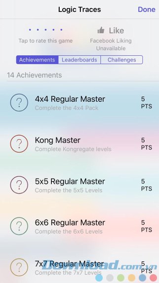 Hệ thống thành tích Hệ thống thành tích