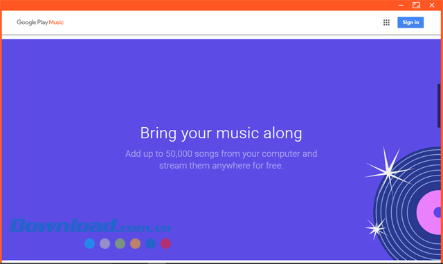 Thêm nhạc từ máy tính và phát nhạc ở bất cứ nơi đâu khi dùng ứng dụng Google Play Music Desktop Player