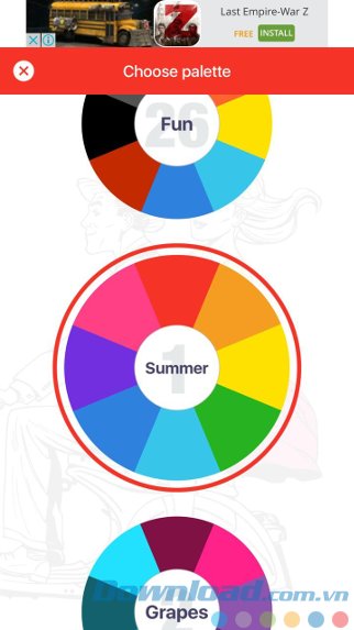 Khám phá bảng màu Khám phá bảng màu