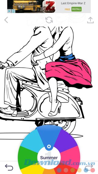 Zoom để tô chi tiết nhỏ Zoom để tô chi tiết nhỏ