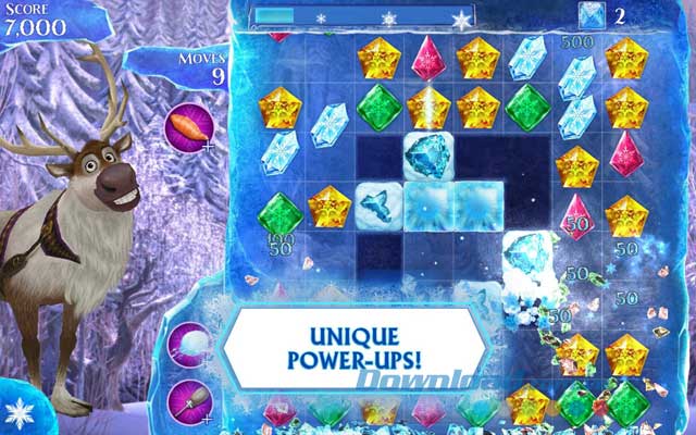 Nhiều gói tăng sức mạnh độc đáo trong game