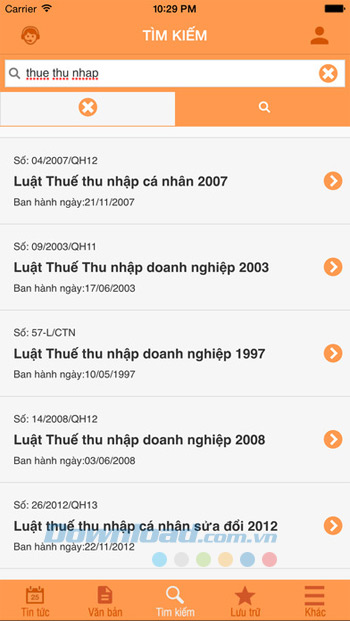 Tìm kiếm văn bản