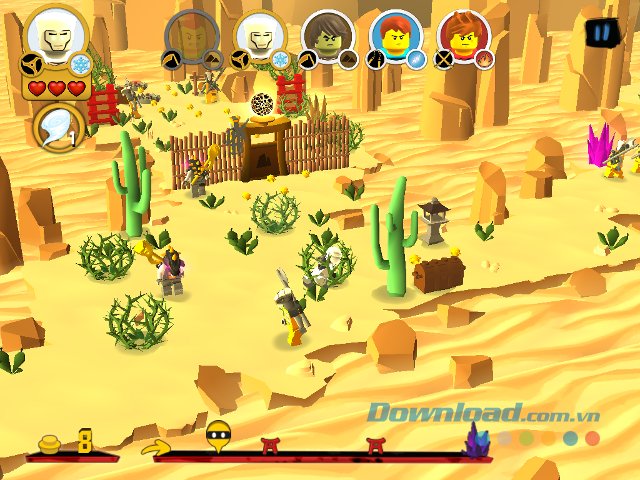 Khám phá thế giới Ninjago nhiều thú vị