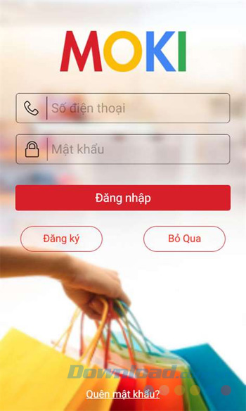Đăng nhập Moki