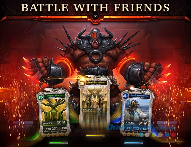 Chiến đấu cùng bạn bè trong game Legendary: Game of Heroes Chiến đấu cùng bạn bè trong game Legendary: Game of Heroes