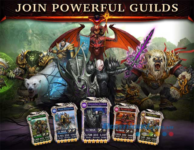 Tham gia vào các liên minh mạnh mẽ trong game Tham gia vào các liên minh mạnh mẽ trong game