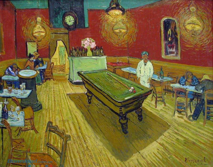 Bức tranh The Night Cafe