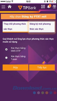 Phương thức đăng ký