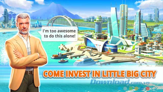 Đầu tư và xây dựng hòn đảo trở thành một thành phố sầm uất