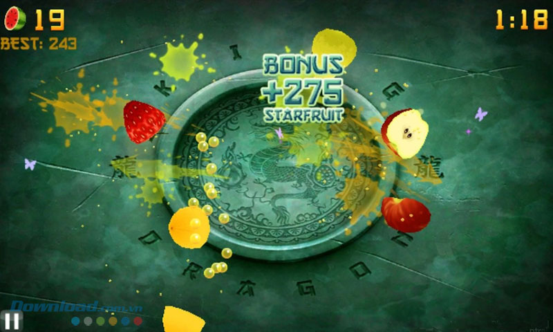 Game chém hoa quả Fruit Ninja cho Windows Phone Game chém hoa quả Fruit Ninja cho Windows Phone