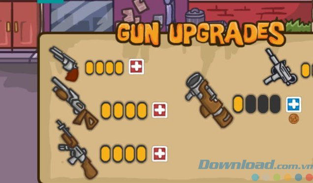 Nâng cấp vũ khí Nâng cấp vũ khí