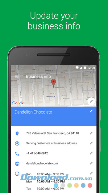 Cập nhật thông tin doanh nghiệp của bạn