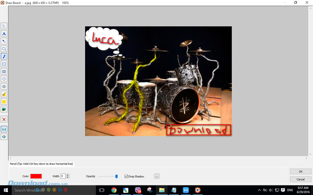 Chỉnh sửa ảnh bằng nhiều công cụ