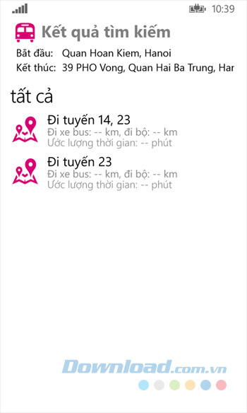 Kết quả tìm kiếm