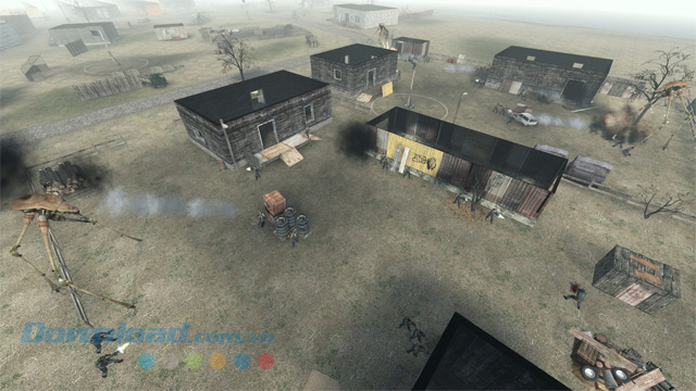 Khám phá bản đồ rộng lớn trong game chiến thuật thời gian thực cho PC Lambda Wars