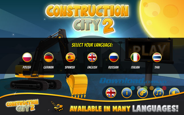 Game hỗ trợ nhiều ngôn ngữ cho người chơi thỏa sức khám phá
