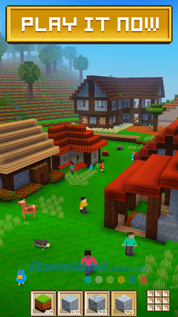 Giao diện đẹp mắt trong game