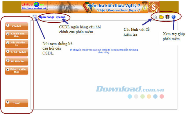 Kiểm tra kiến thức Vật lý 7