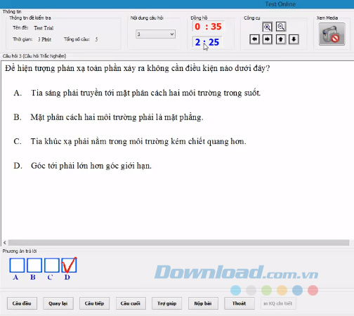Kiểm tra online