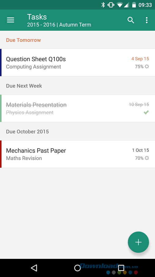 Thêm công việc cùng thời hạn 