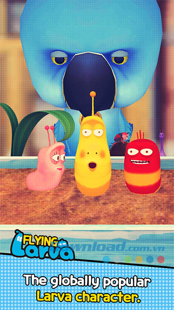 Những chú ấu trùng vui nhộn