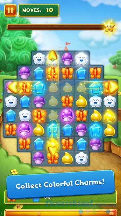 Charm King ăn theo phong cách match-3