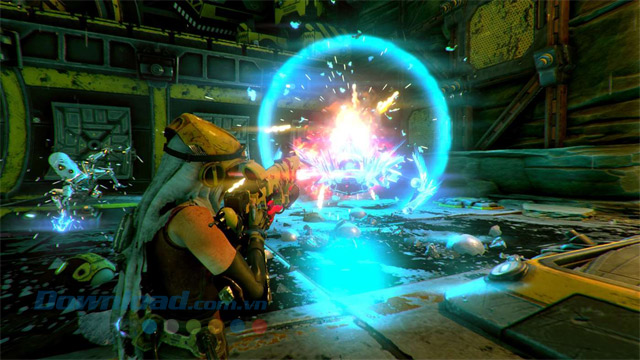 Chiến đấu quyết liệt trong game hành động phiêu lưu ReCore cho máy tính