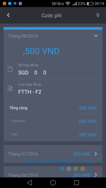 Tra cước Internet