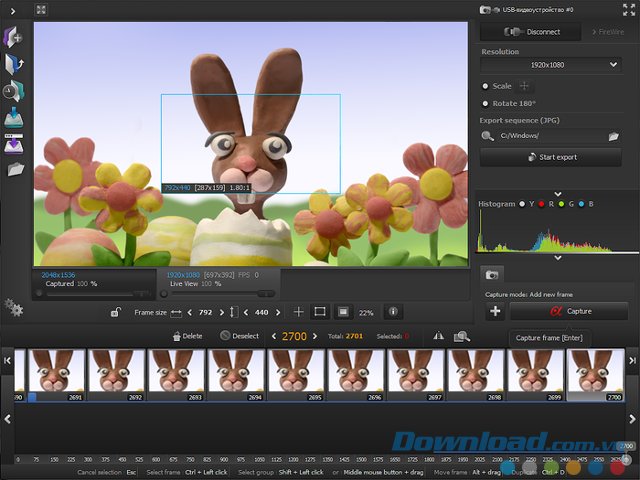AnimaShooter Junior phần mềm làm stop motion chuyên nghiệp.