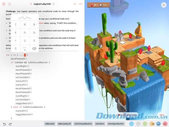 Học viết code cơ bản với Swift Playgrounds