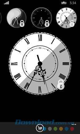 Một mẫu đồng hồ cổ điển của Perfect Clock