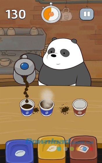 Giúp gấu trúc Panda thành thợ pha cà phê chuyên nghiệp