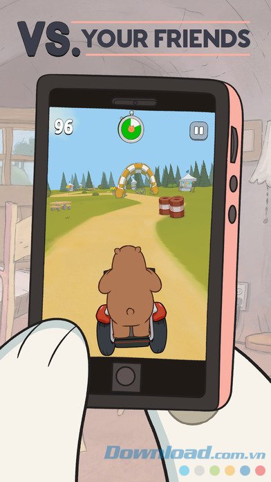 Cạnh tranh điểm số trong We Bare Bears